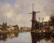 尤金 布丹 : View of Rotterdam